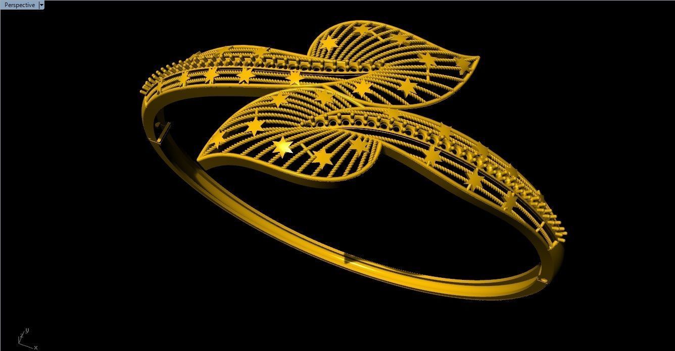 96 Mesh Wire Bracelet 3dm models Pack 3D print model_7