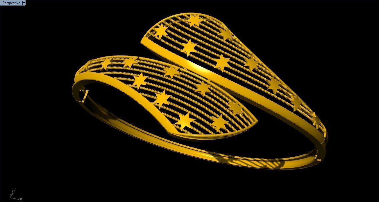 96 Mesh Wire Bracelet 3dm models Pack 3D print model_84