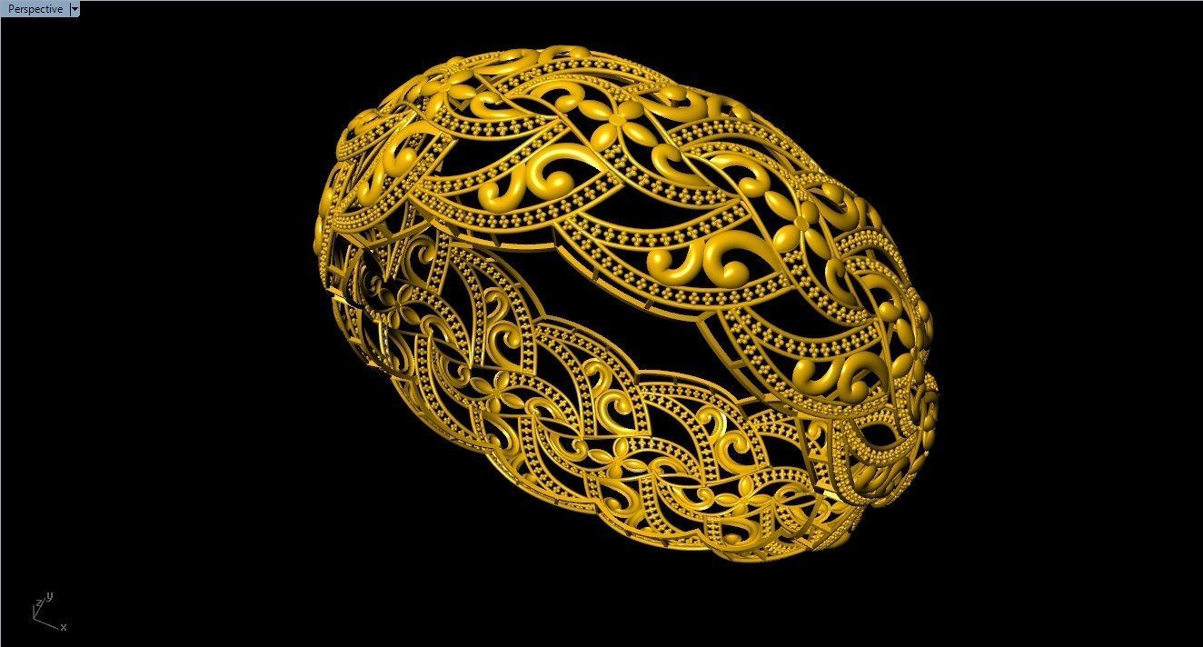 96 Mesh Wire Bracelet 3dm models Pack 3D print model_40