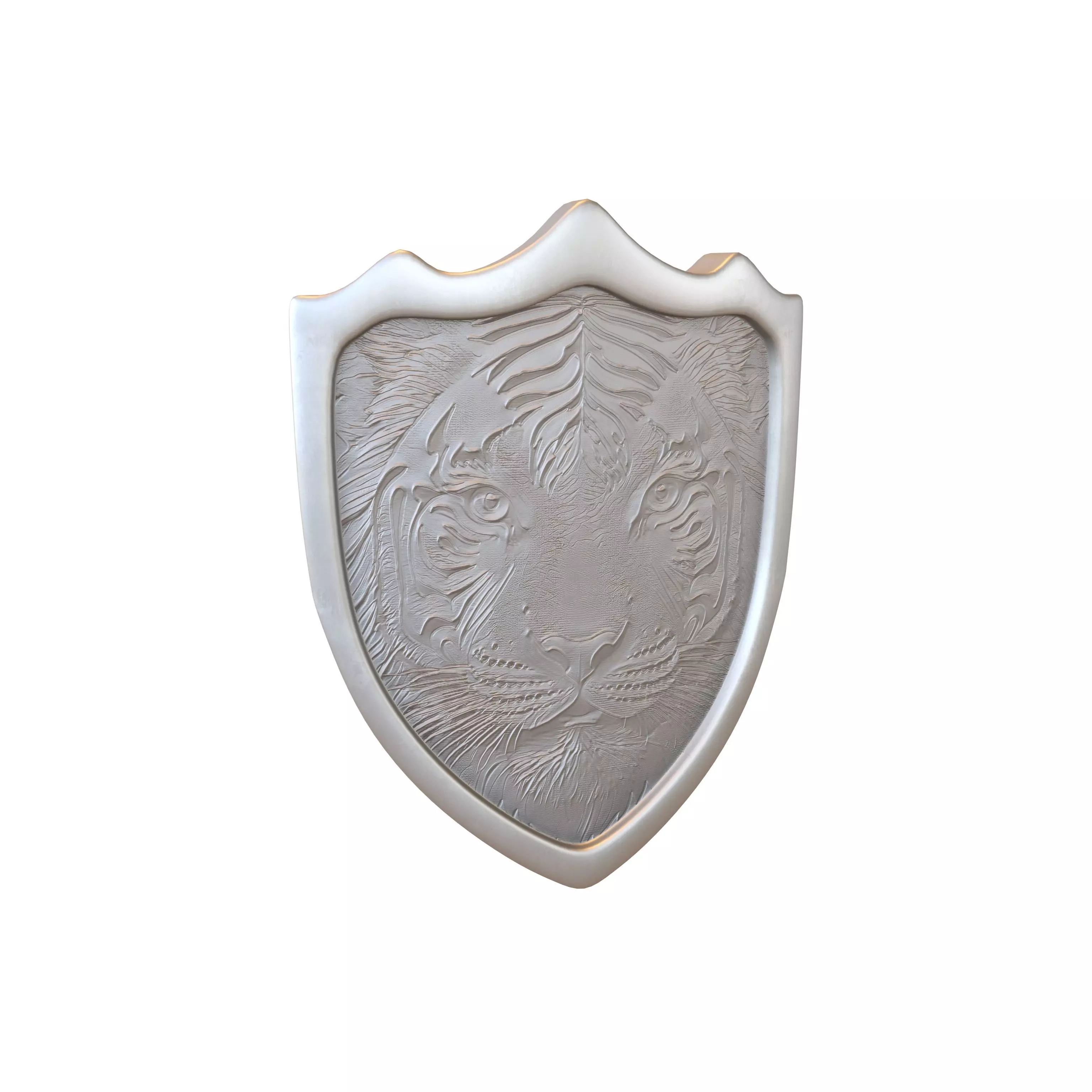 Tiger Shield v1 001 Low-poly 3D model_0