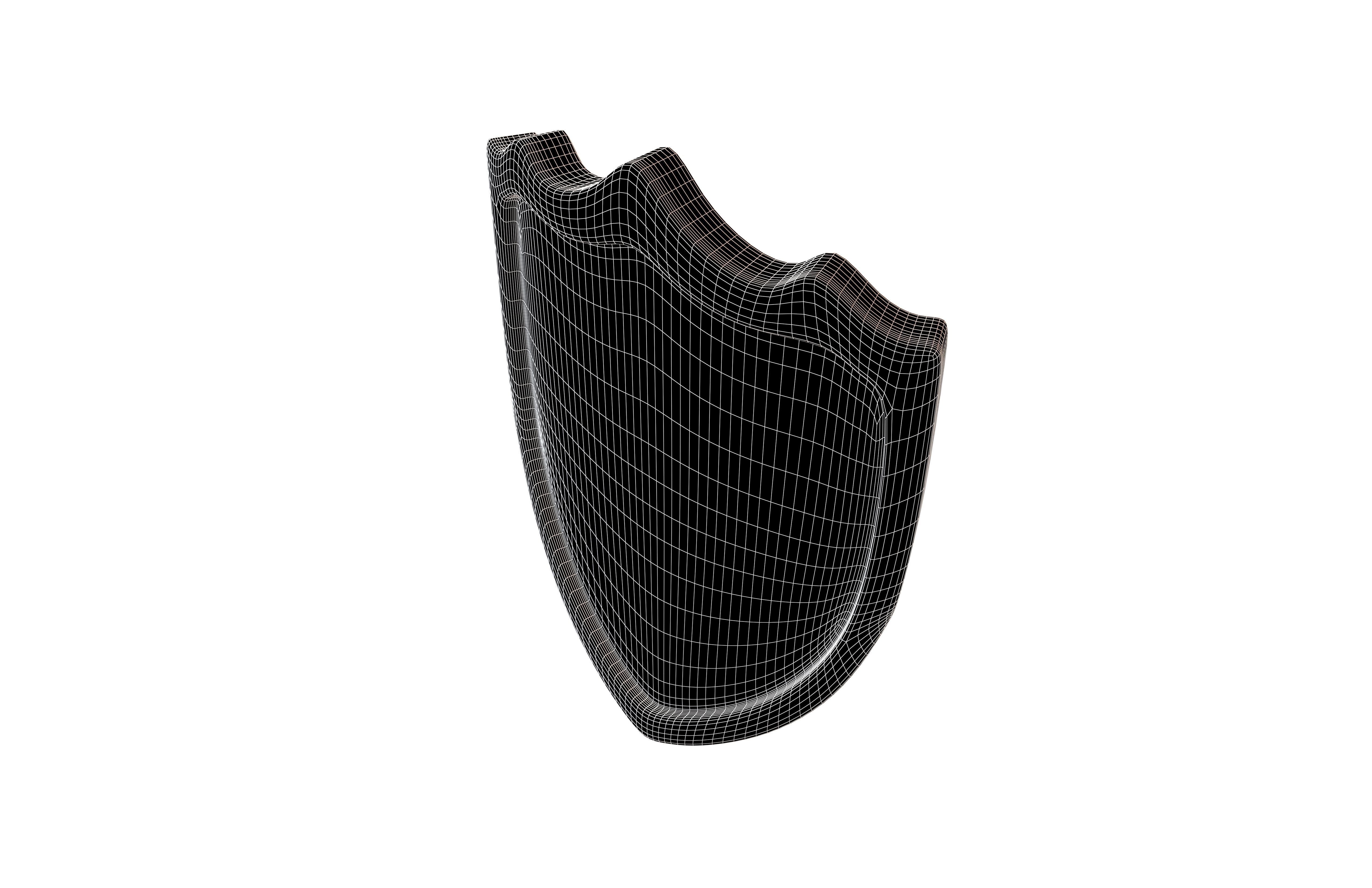 Tiger Shield v1 001 Low-poly 3D model_4