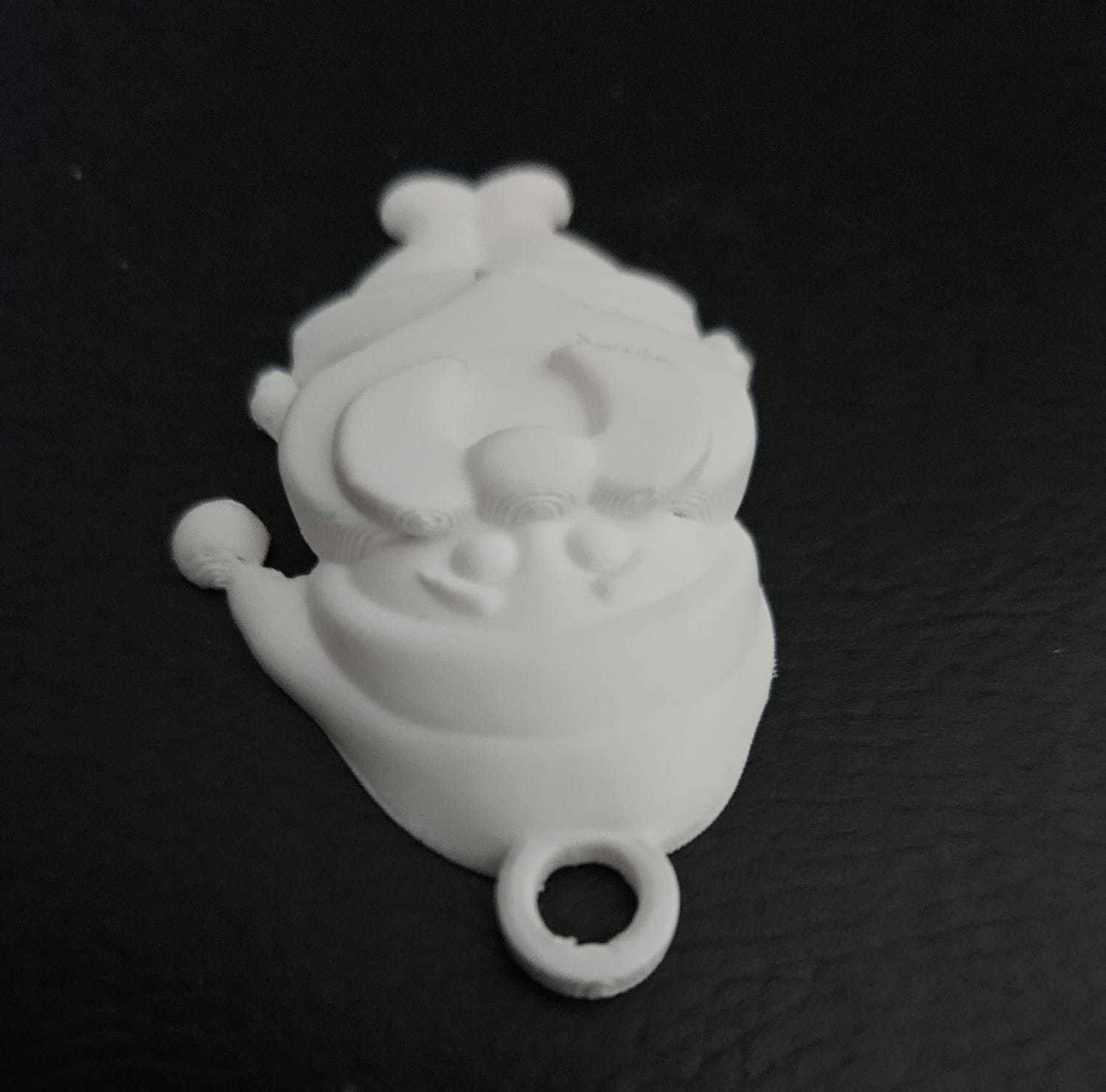 Santa Claus Keychain 3D print model_14