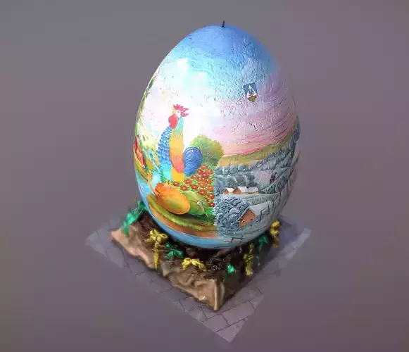 eggs easter Low-poly 3D model
