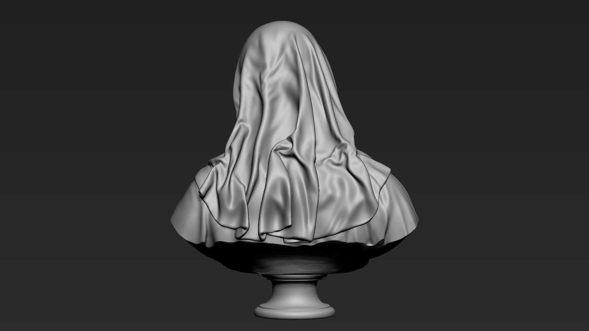 Mother Maria Bust 01 3D print model_12