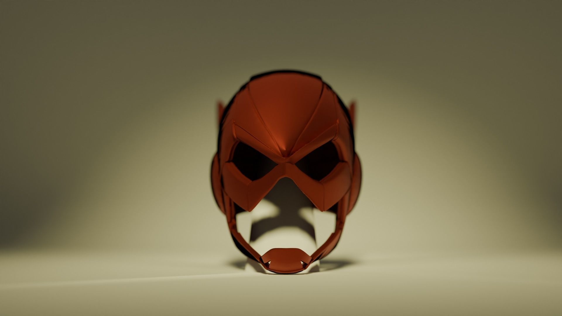 FLASH MASK SUICIDE SQUAD KILL THE JUSTICE LEAGUE 3D print model_3