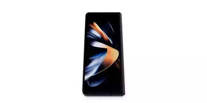 Samsung Galaxy Z Fold4 Black 3D model