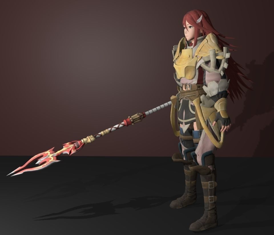 cordelia 3D model_3