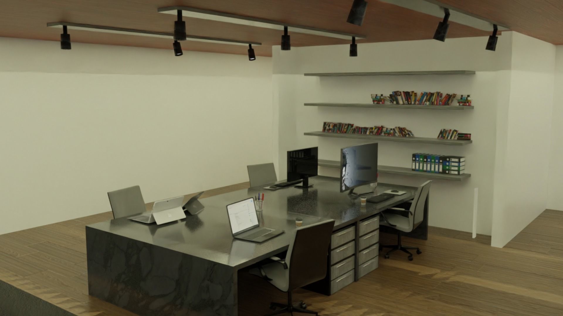 kids kindergarten vr base Low-poly 3D model_4