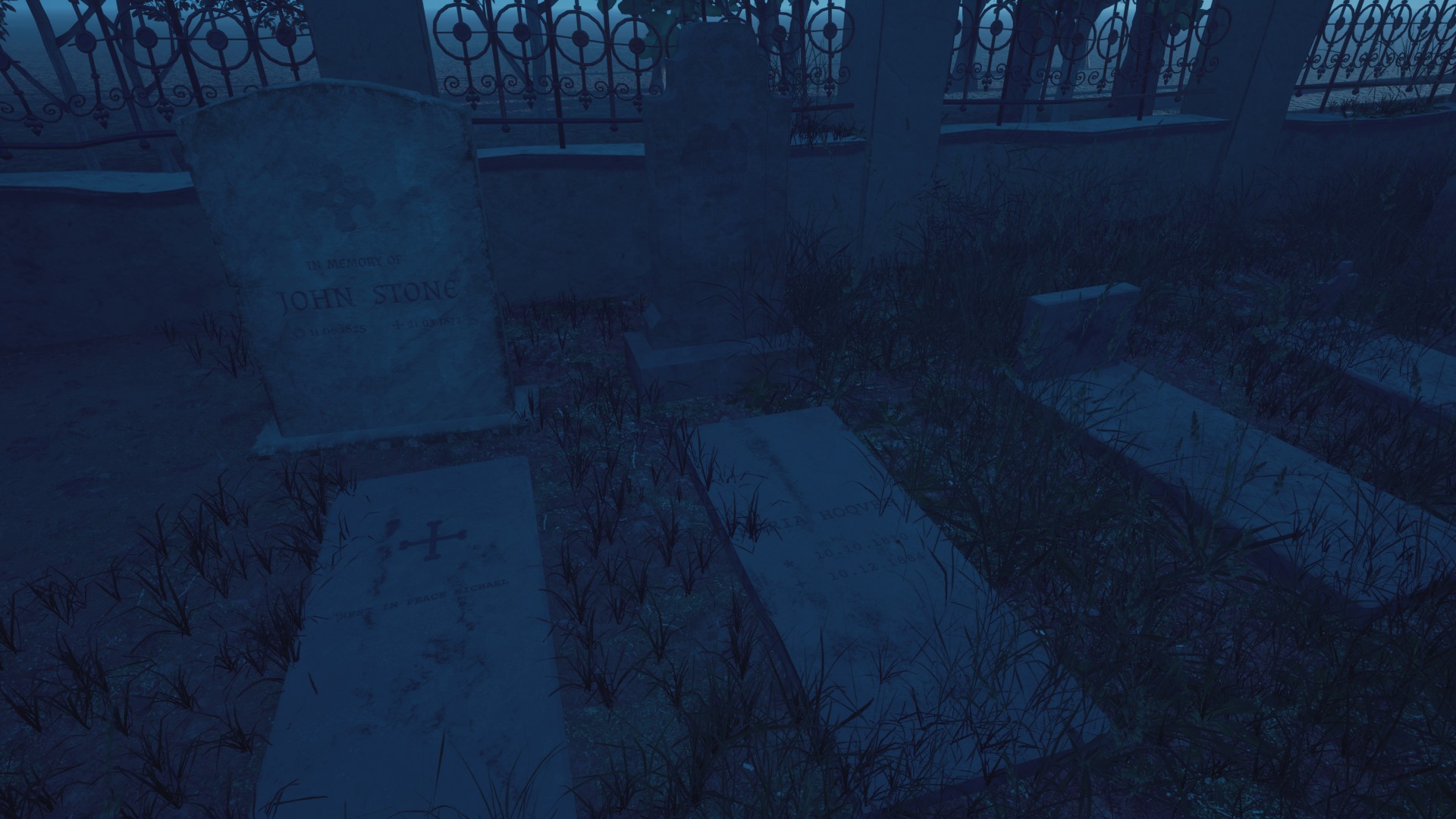 The Lost Graveyard - RENEWED Low-poly 3D model_9