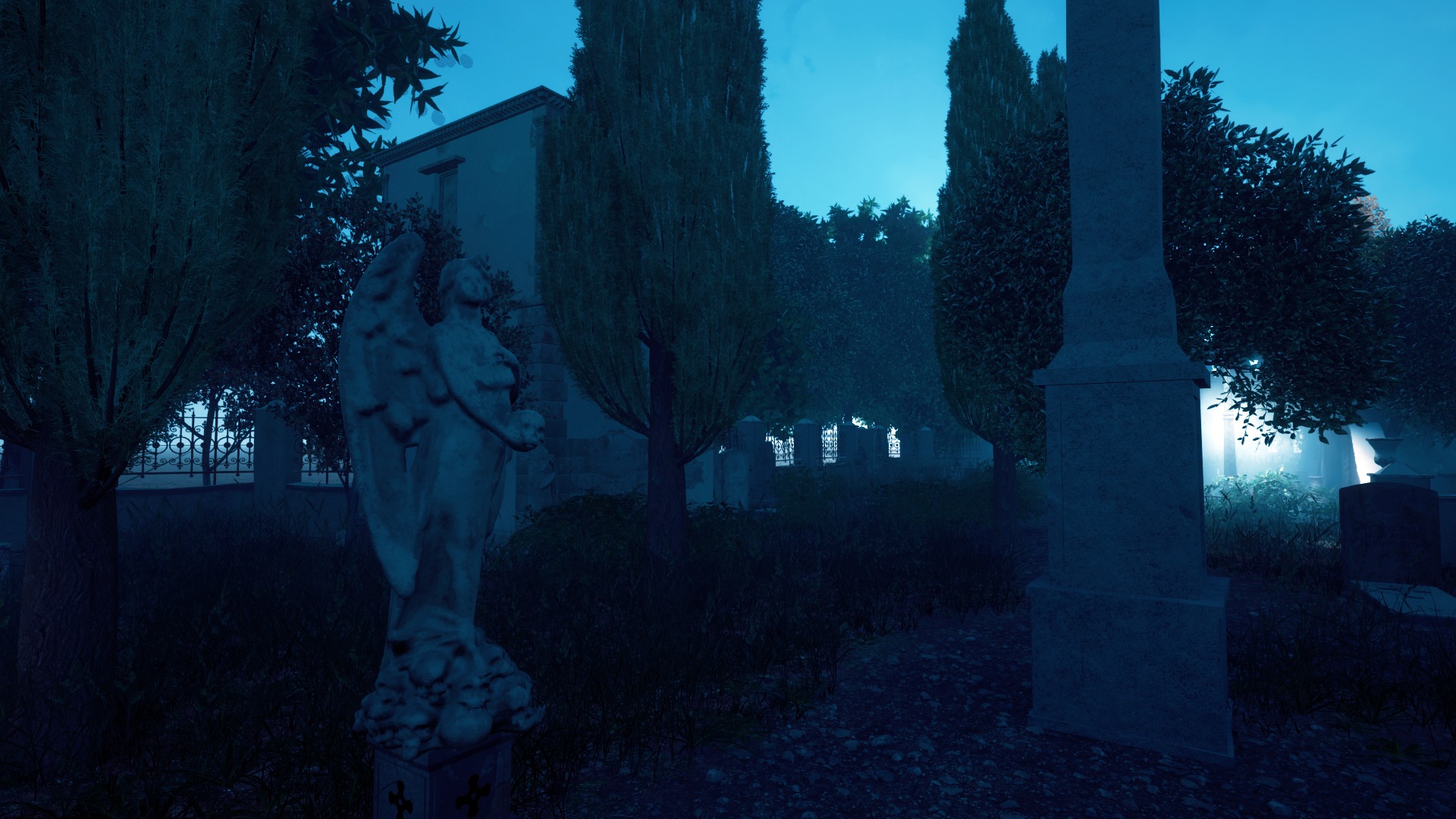 The Lost Graveyard - RENEWED Low-poly 3D model_17