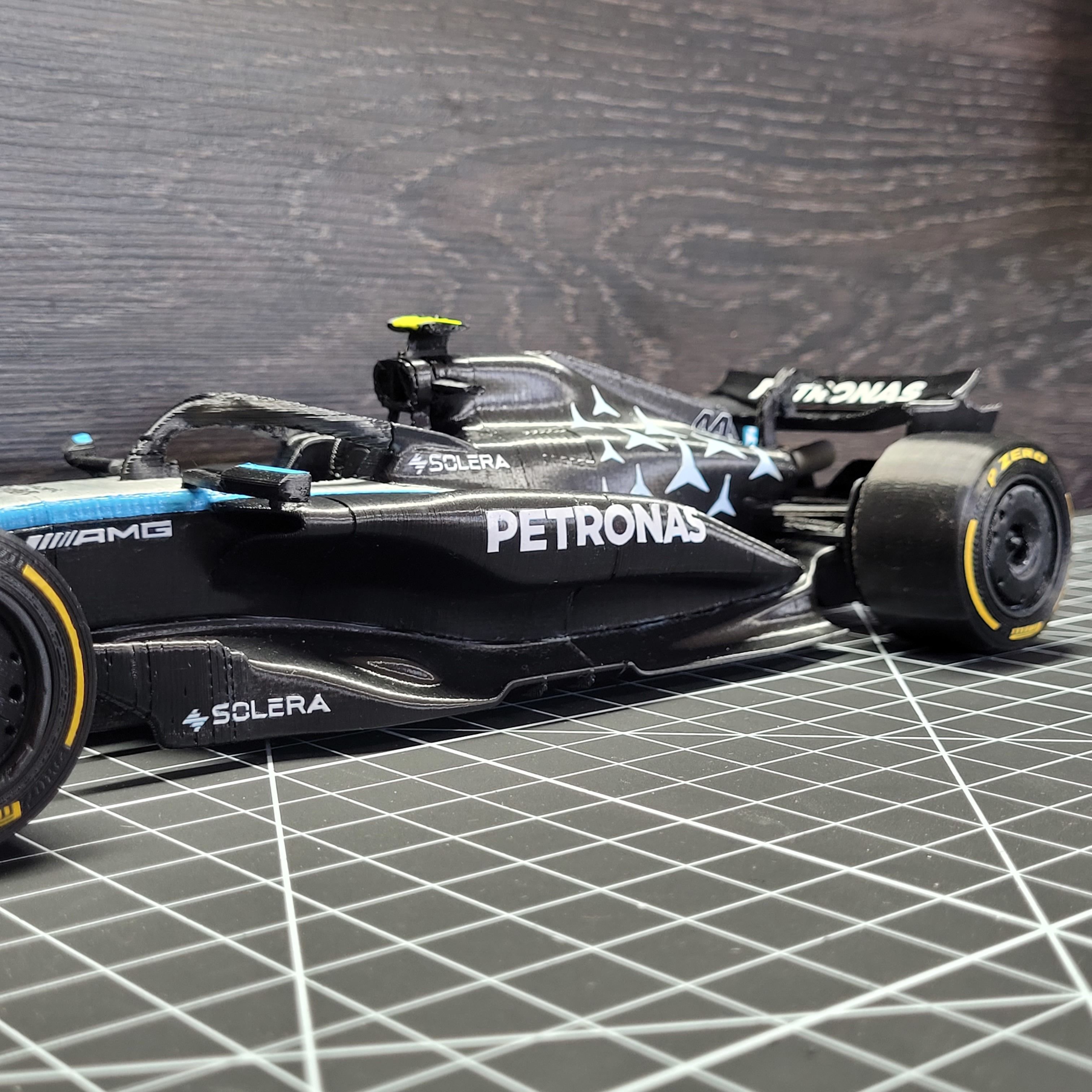 2024 MERCEDES W15 - THE LAST OF HAMILTONs MERCEDES 3D print model_7
