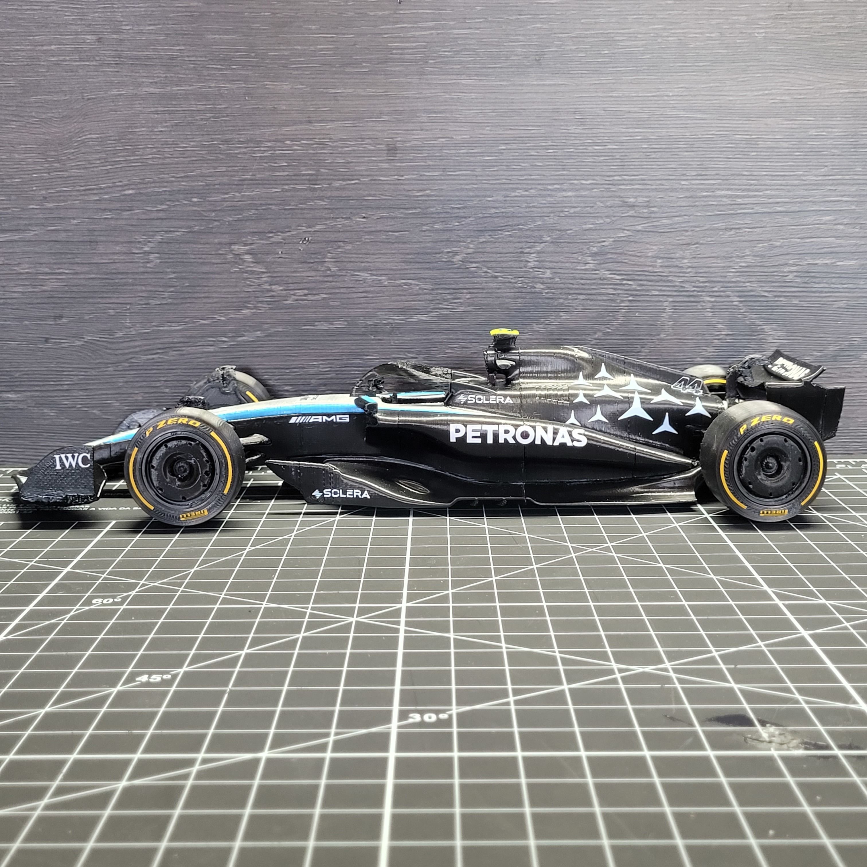 2024 MERCEDES W15 - THE LAST OF HAMILTONs MERCEDES 3D print model_6
