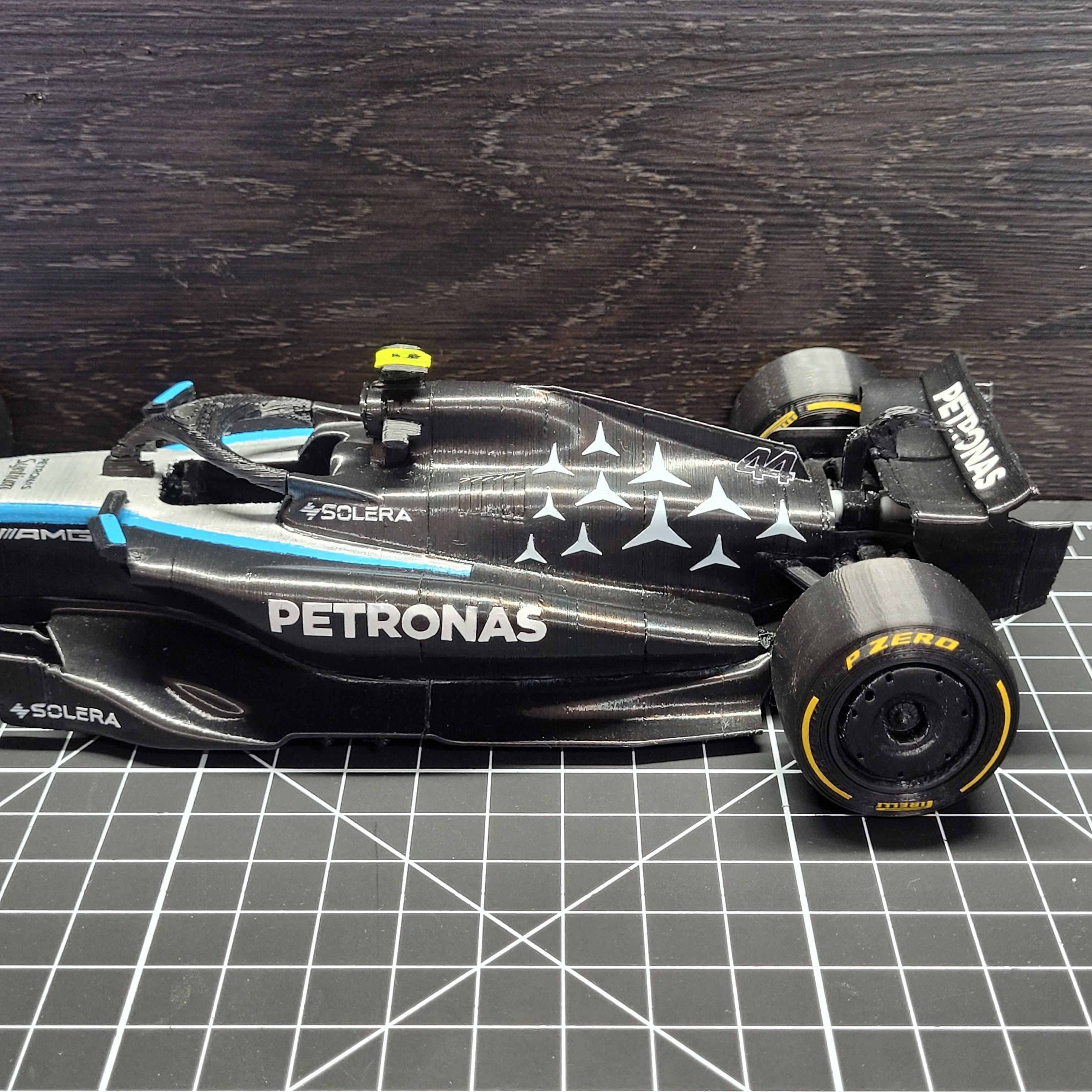2024 MERCEDES W15 - THE LAST OF HAMILTONs MERCEDES 3D print model_8