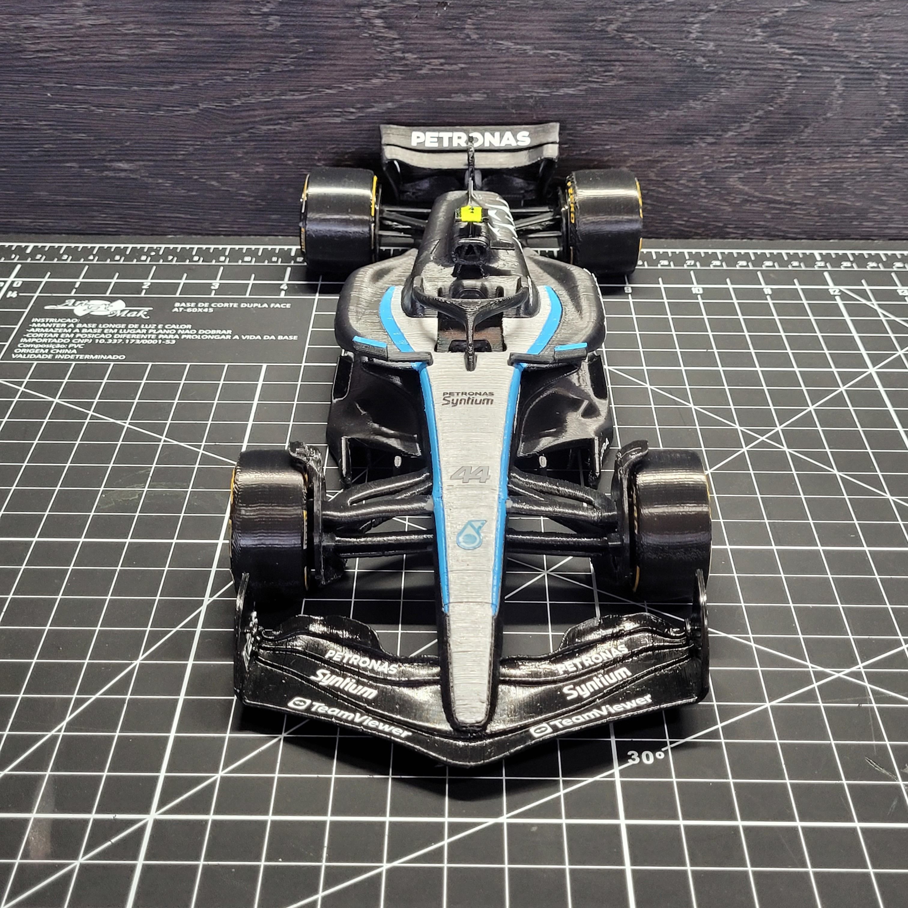 2024 MERCEDES W15 - THE LAST OF HAMILTONs MERCEDES 3D print model_5
