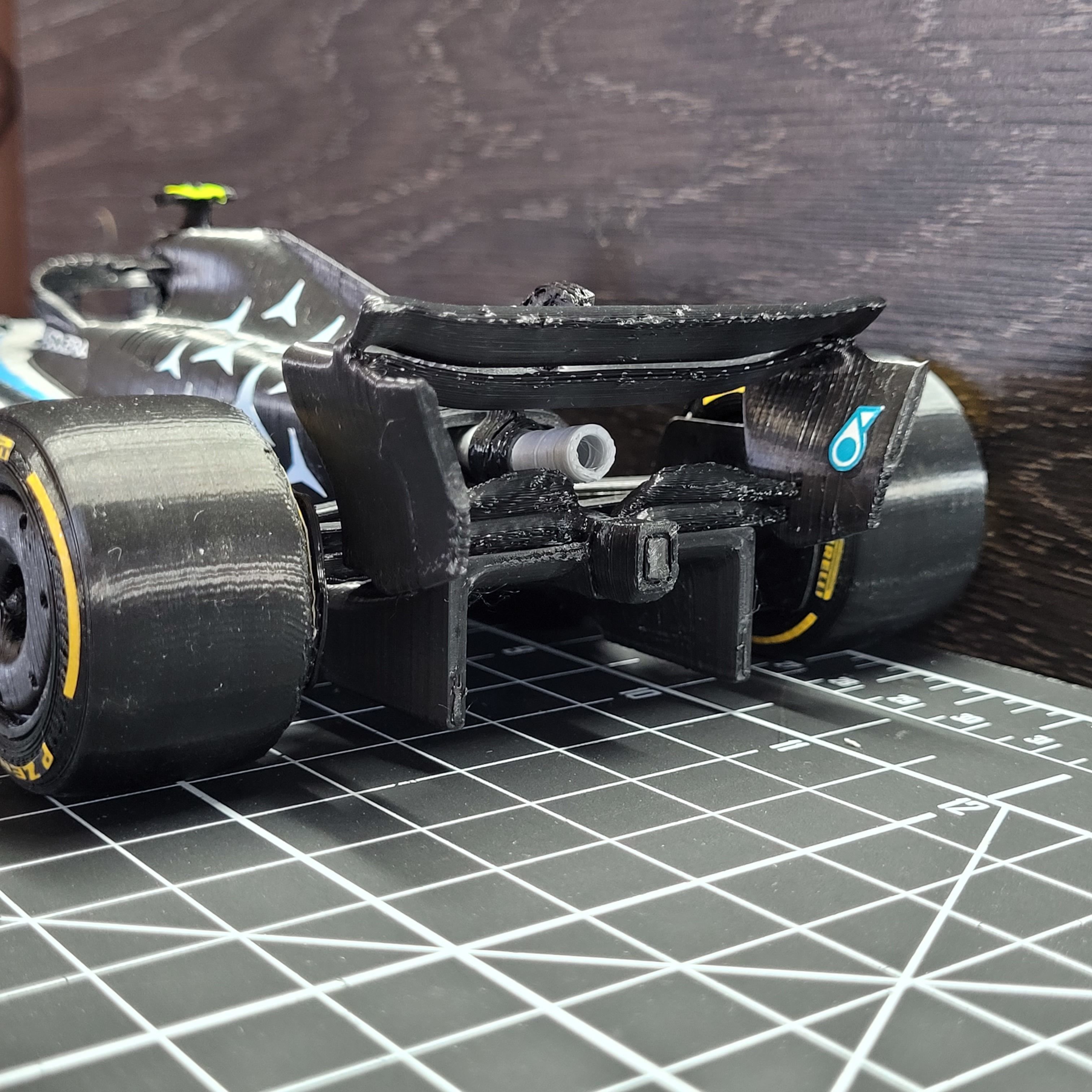 2024 MERCEDES W15 - THE LAST OF HAMILTONs MERCEDES 3D print model_10