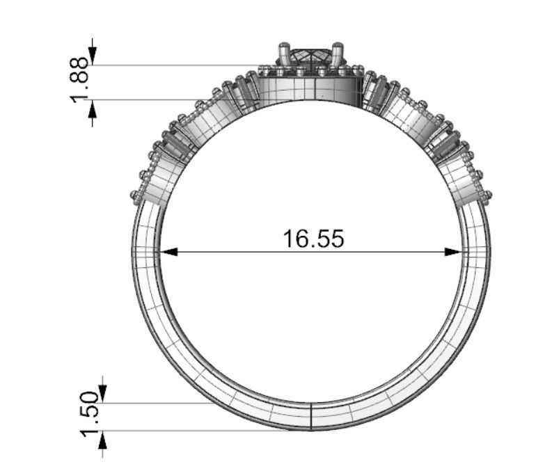 83 Ring 3D print model_4