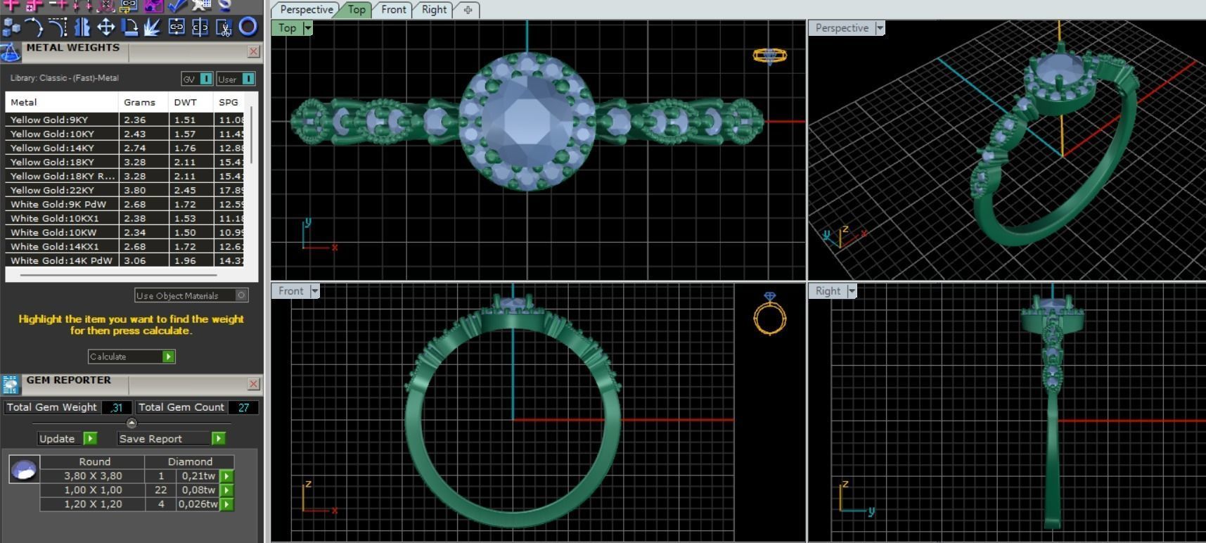 83 Ring 3D print model_2