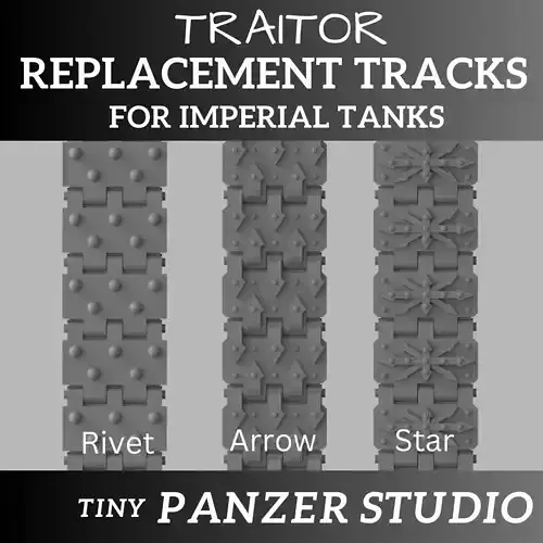 Traitor Tracks for Imperial Armor 3D print model
