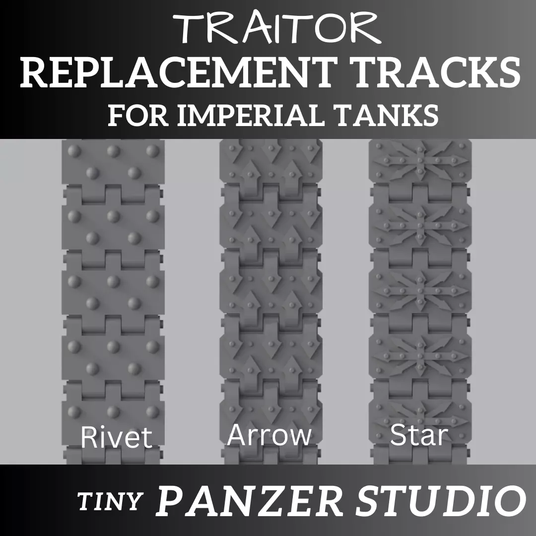 Traitor Tracks for Imperial Armor 3D print model_0