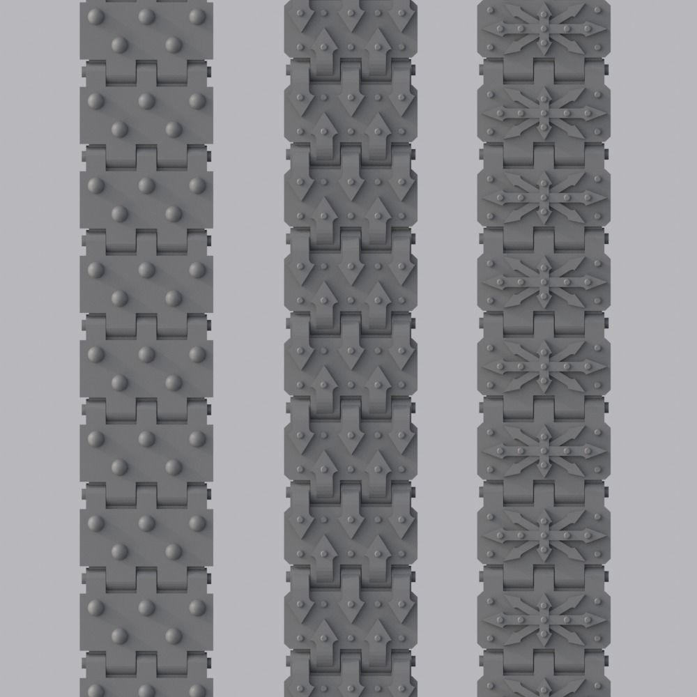 Traitor Tracks for Imperial Armor 3D print model_2