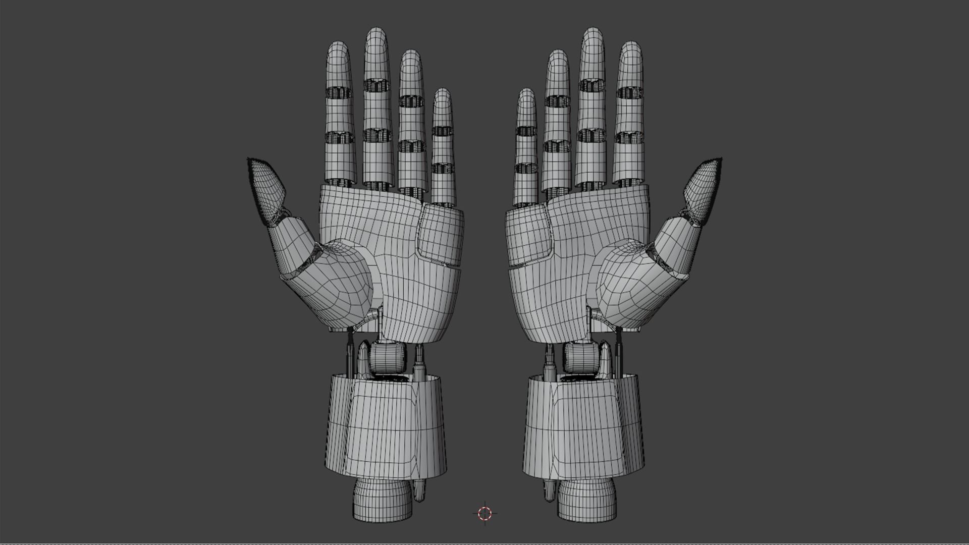 Robotic Hand 3D model_1