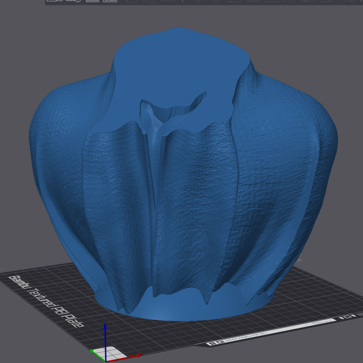 Beagle with Collar Cape on Pedestal 3D print model_6