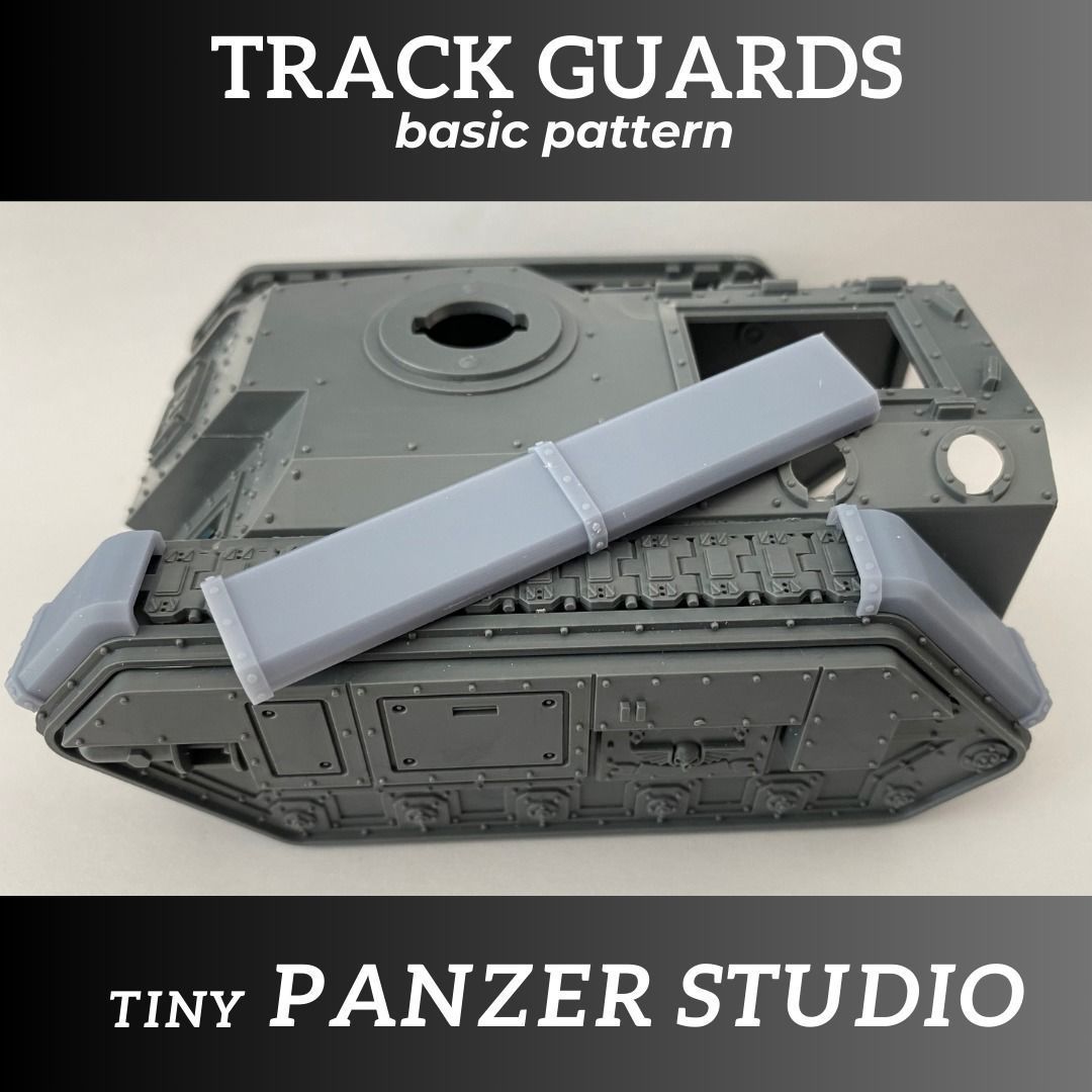 Track Guards basic pattern 3D print model_4
