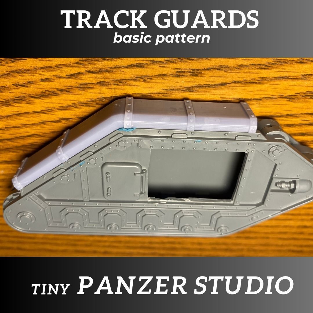Track Guards basic pattern 3D print model_10