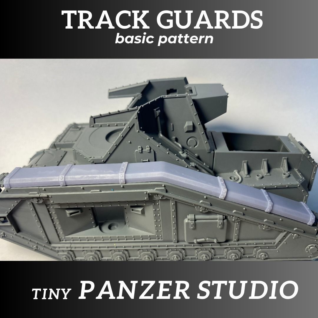 Track Guards basic pattern 3D print model_9