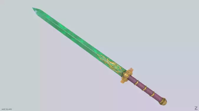 Jade blade