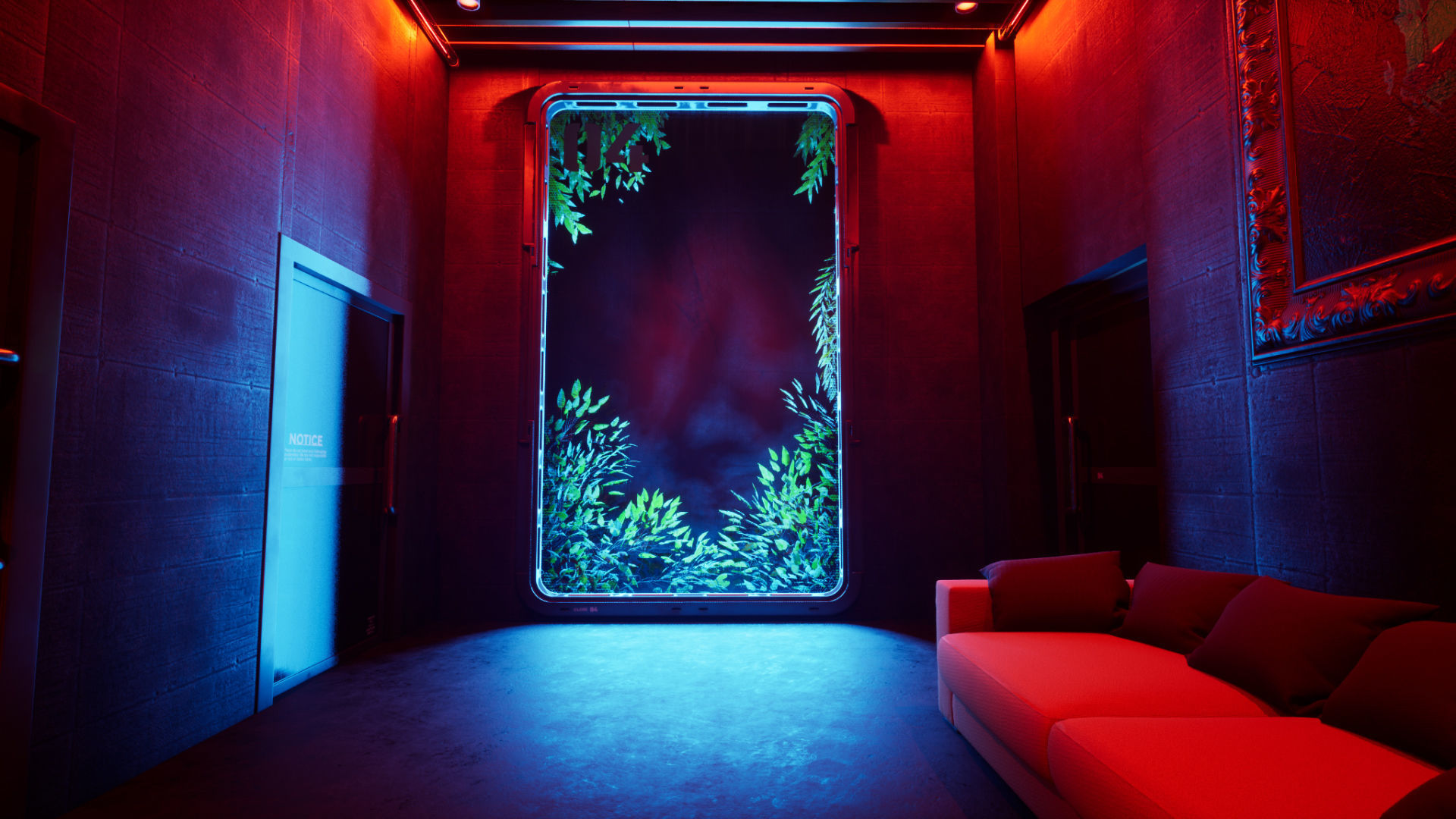 Japanese Nightclub KIT Low-poly 3D model_16