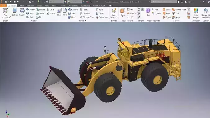 Wheel loader truck
