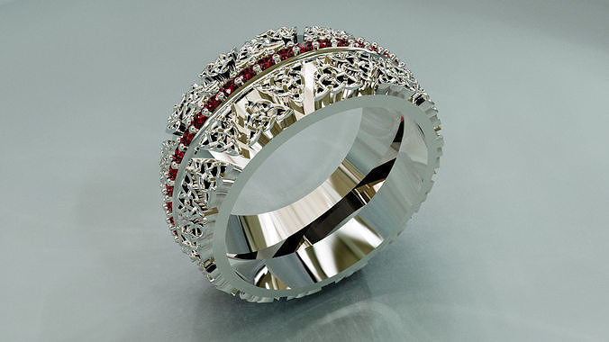 Ring 3D CAD Model 13 3D print model