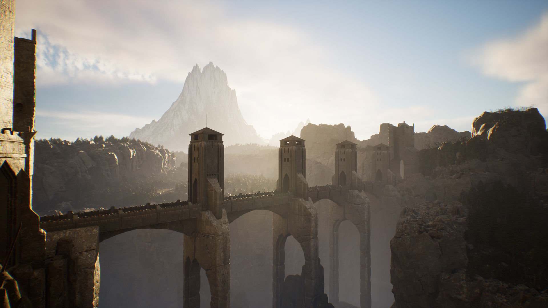 Castle Low-poly 3D model_16