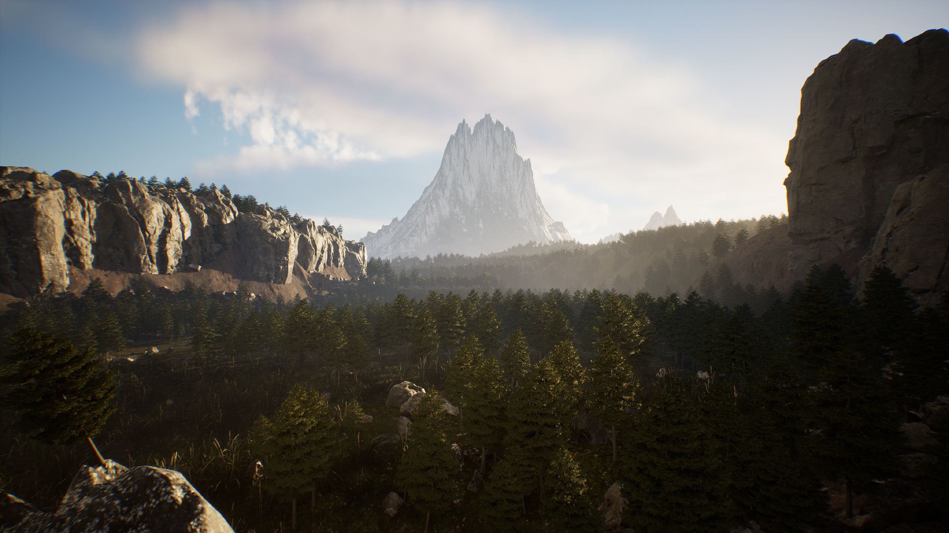 Castle Low-poly 3D model_9