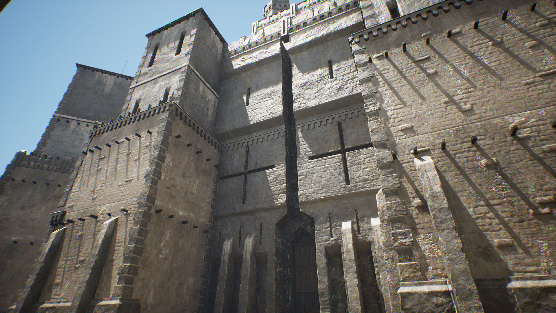 Castle Low-poly 3D model_20