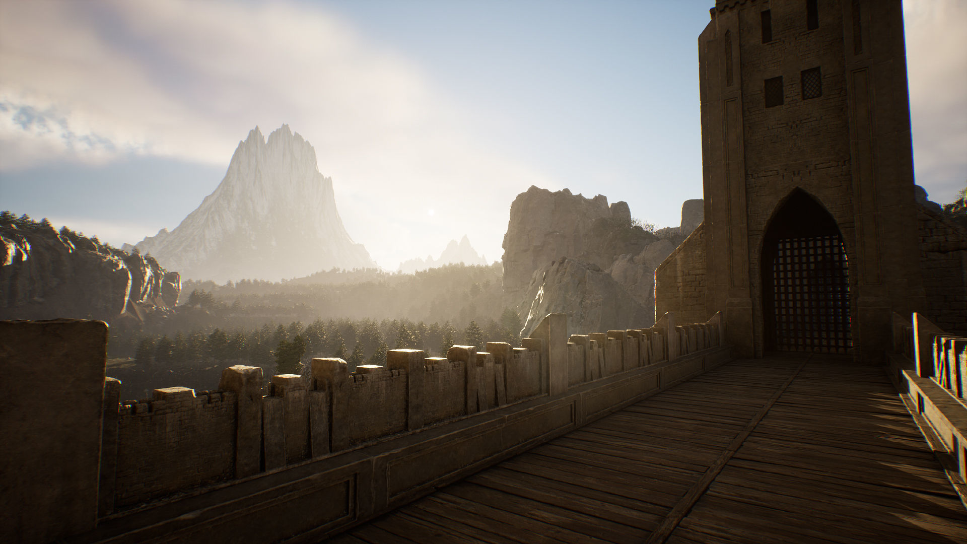 Castle Low-poly 3D model_17