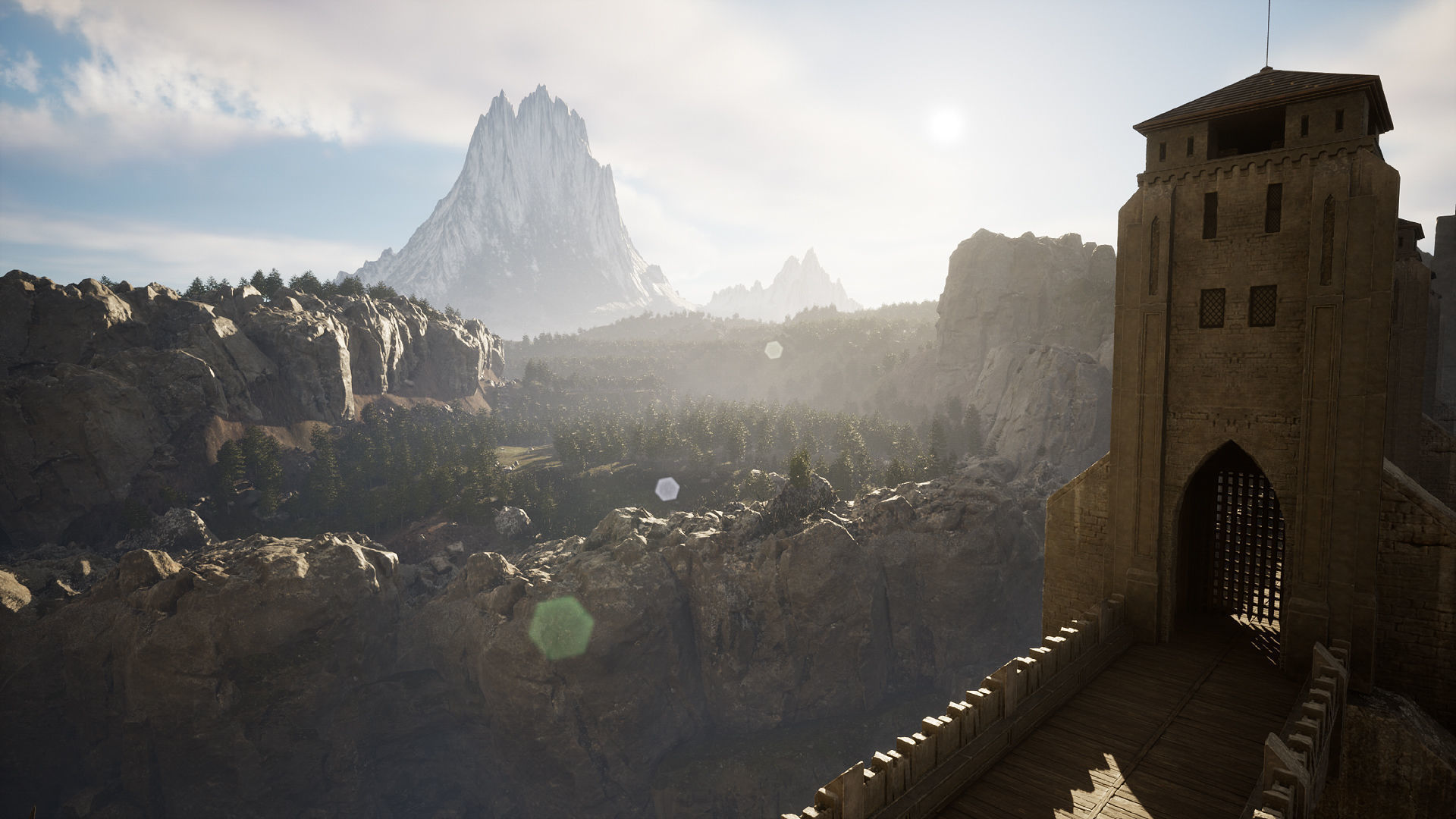 Castle Low-poly 3D model_13