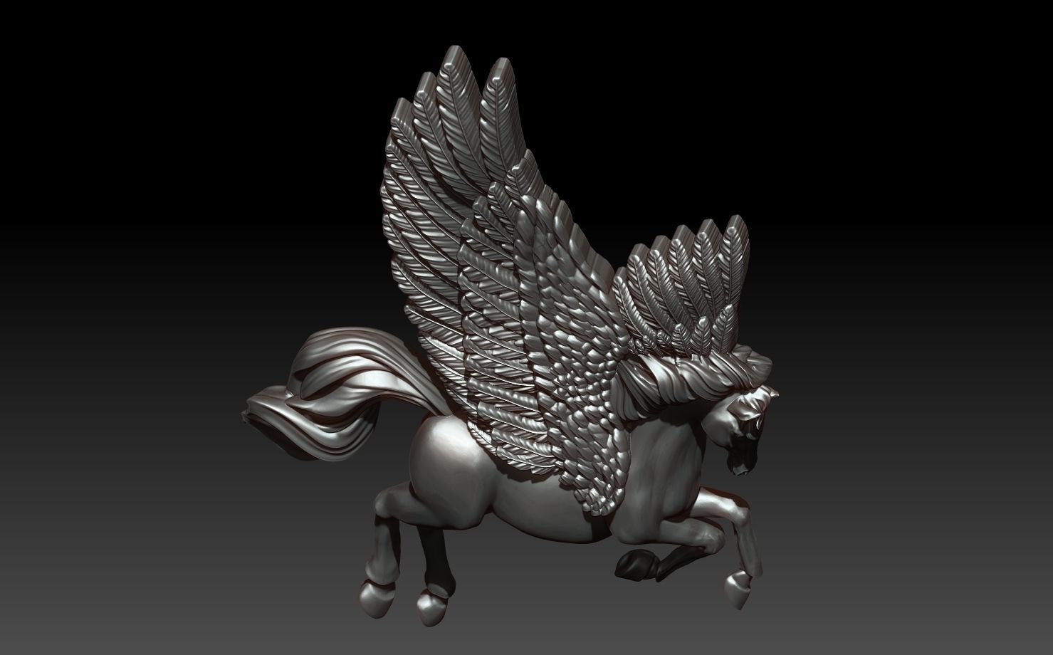 PEGASUS MODEL 3D print model_3