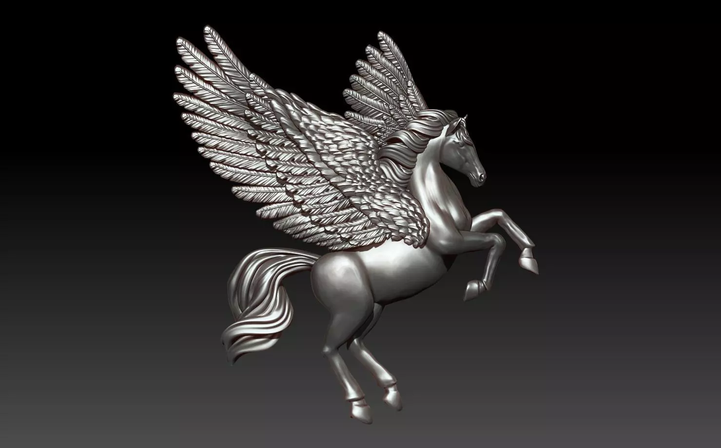 PEGASUS MODEL 3D print model_0