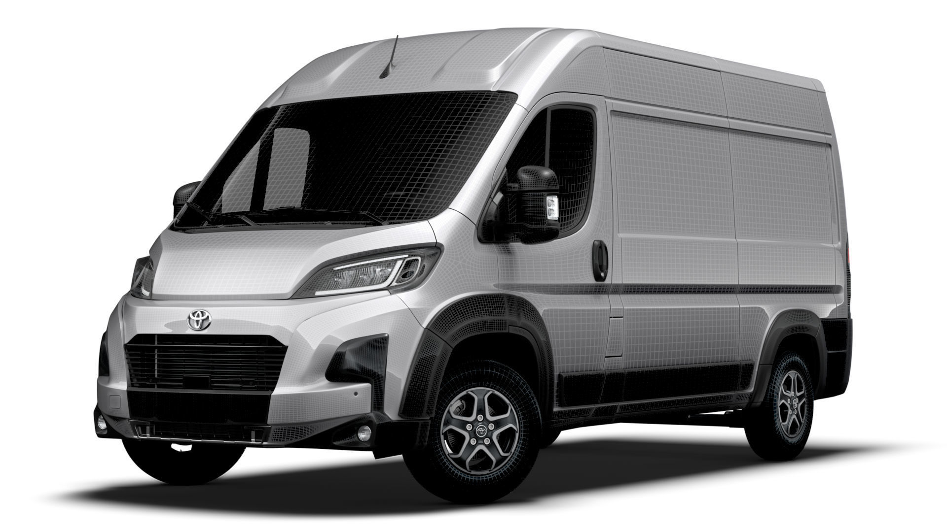 Toyota ProAce Max Van L2H2 2024 3D model_22