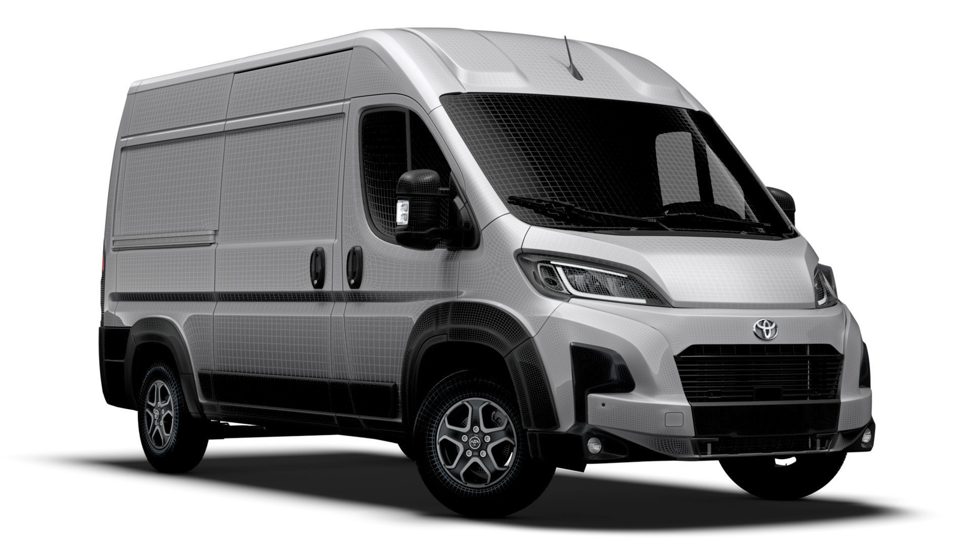 Toyota ProAce Max Van L2H2 2024 3D model_14