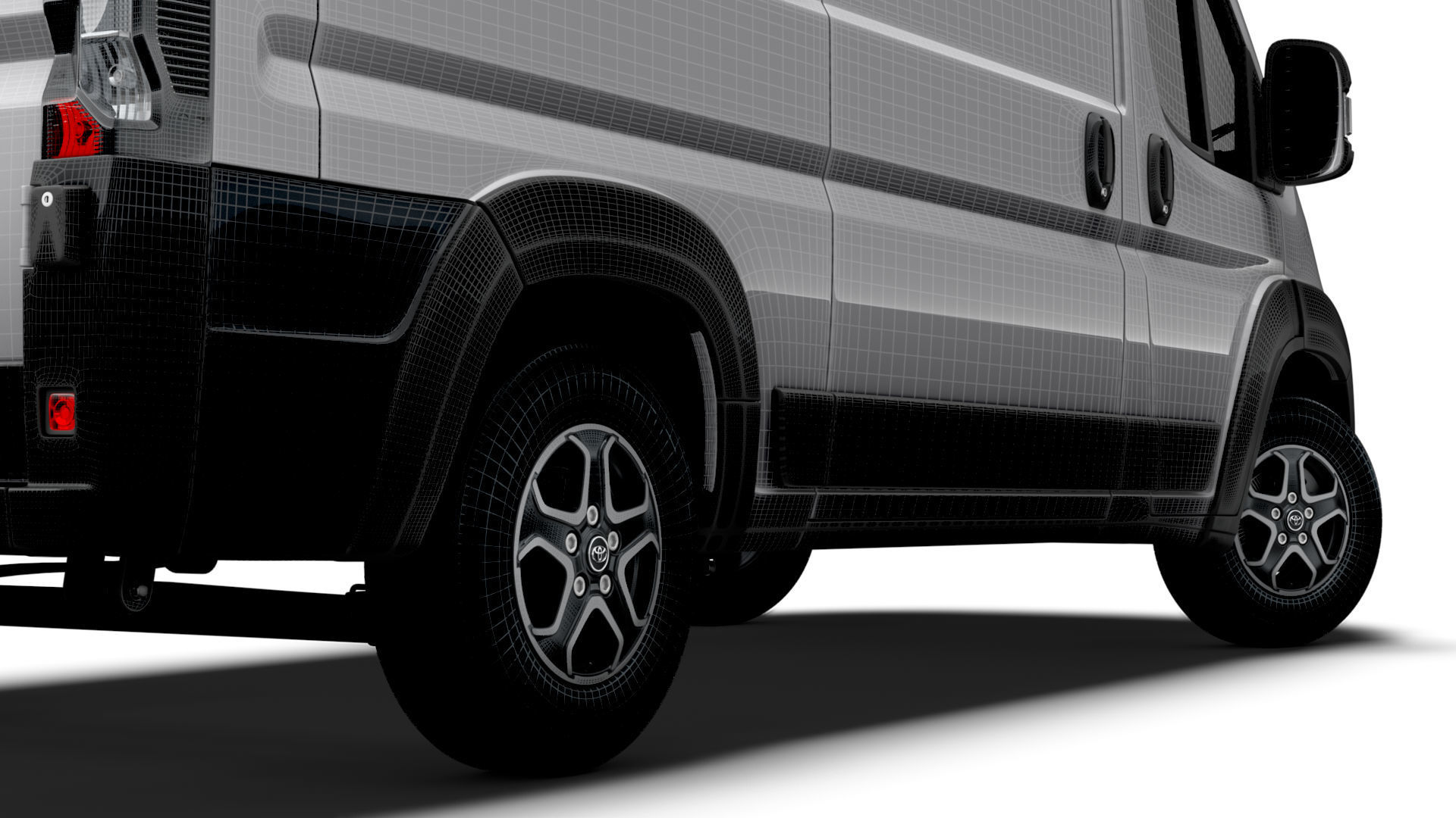 Toyota ProAce Max Van L2H2 2024 3D model_25