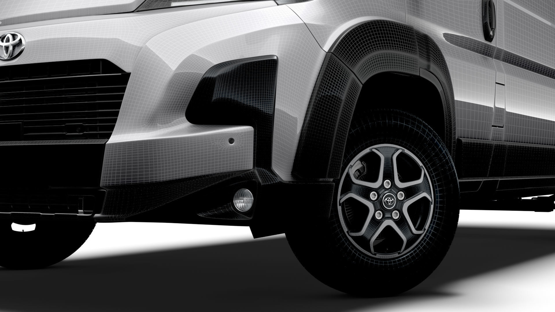 Toyota ProAce Max Van L2H2 2024 3D model_17