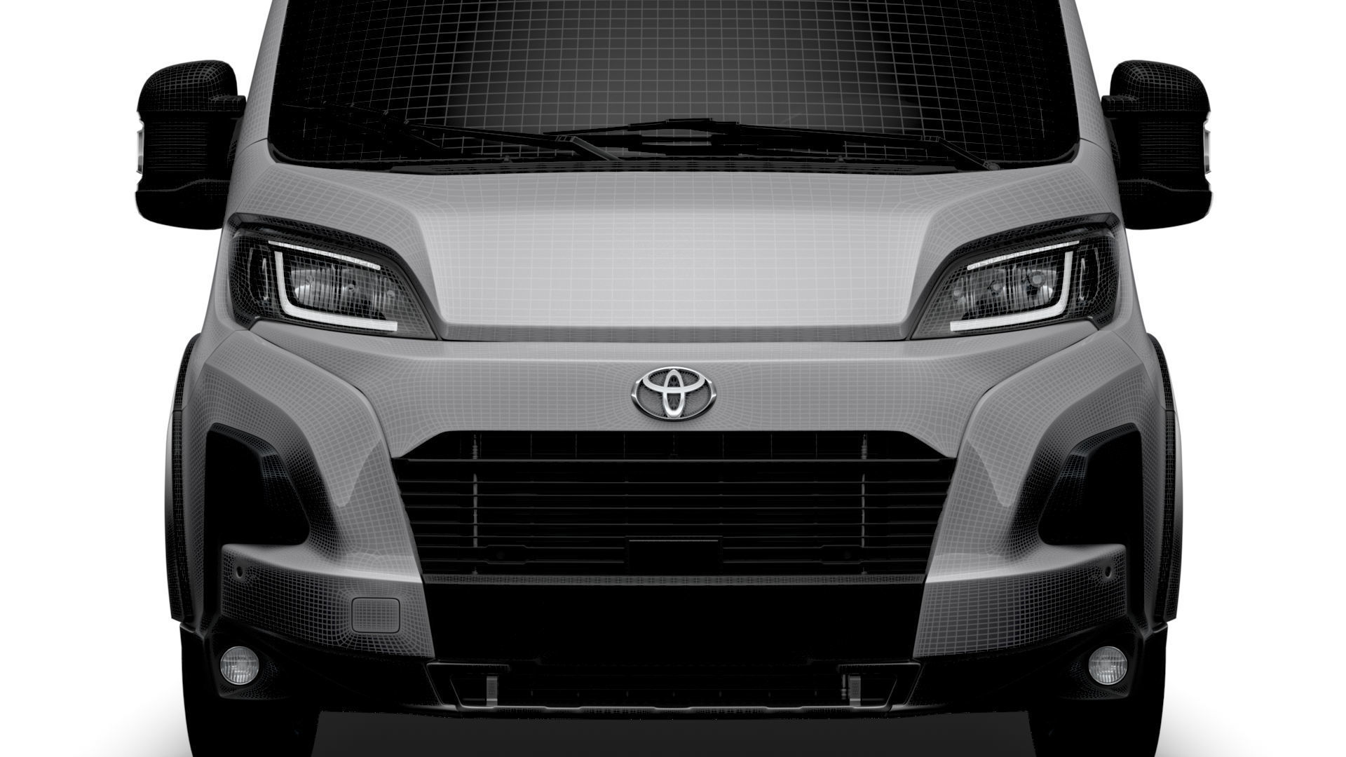 Toyota ProAce Max Van L2H2 2024 3D model_21