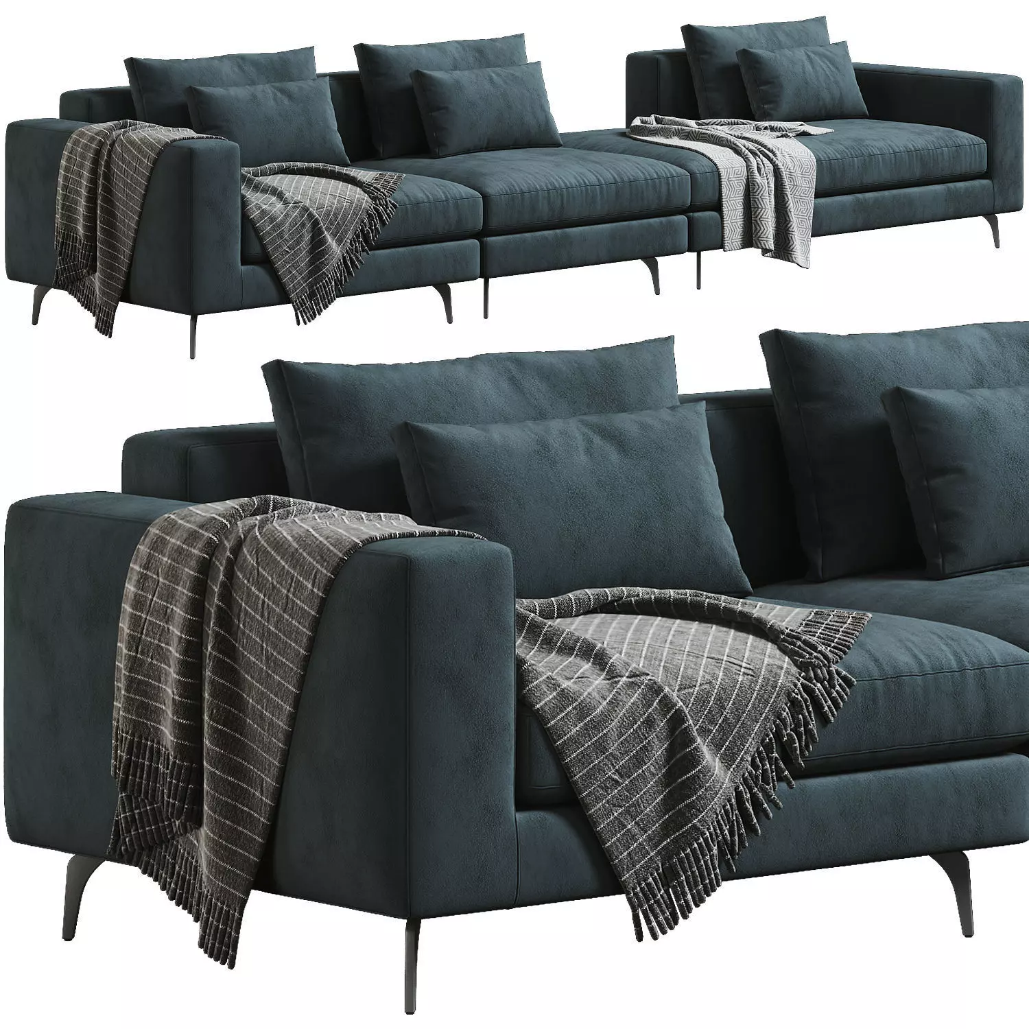Marac Elvis Sofa Composition 01 3D model
