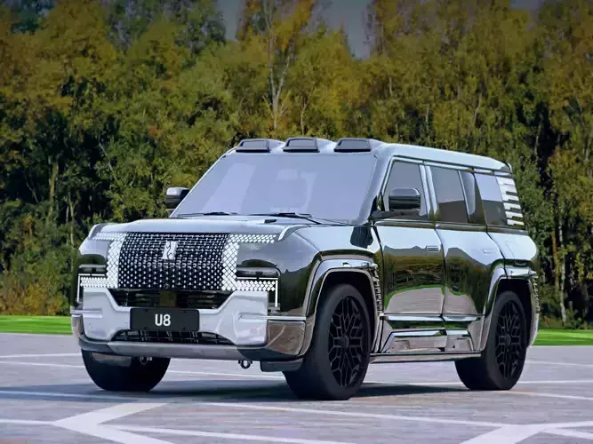 BYD YangWang U8 3D model
