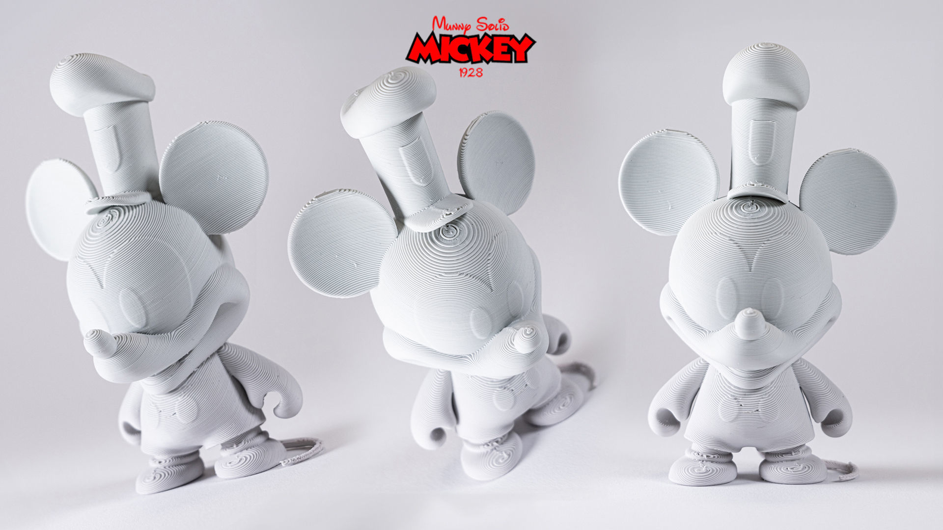 Munny Solid - Mickey 1928 - Artoy Figurine 3D print model_3