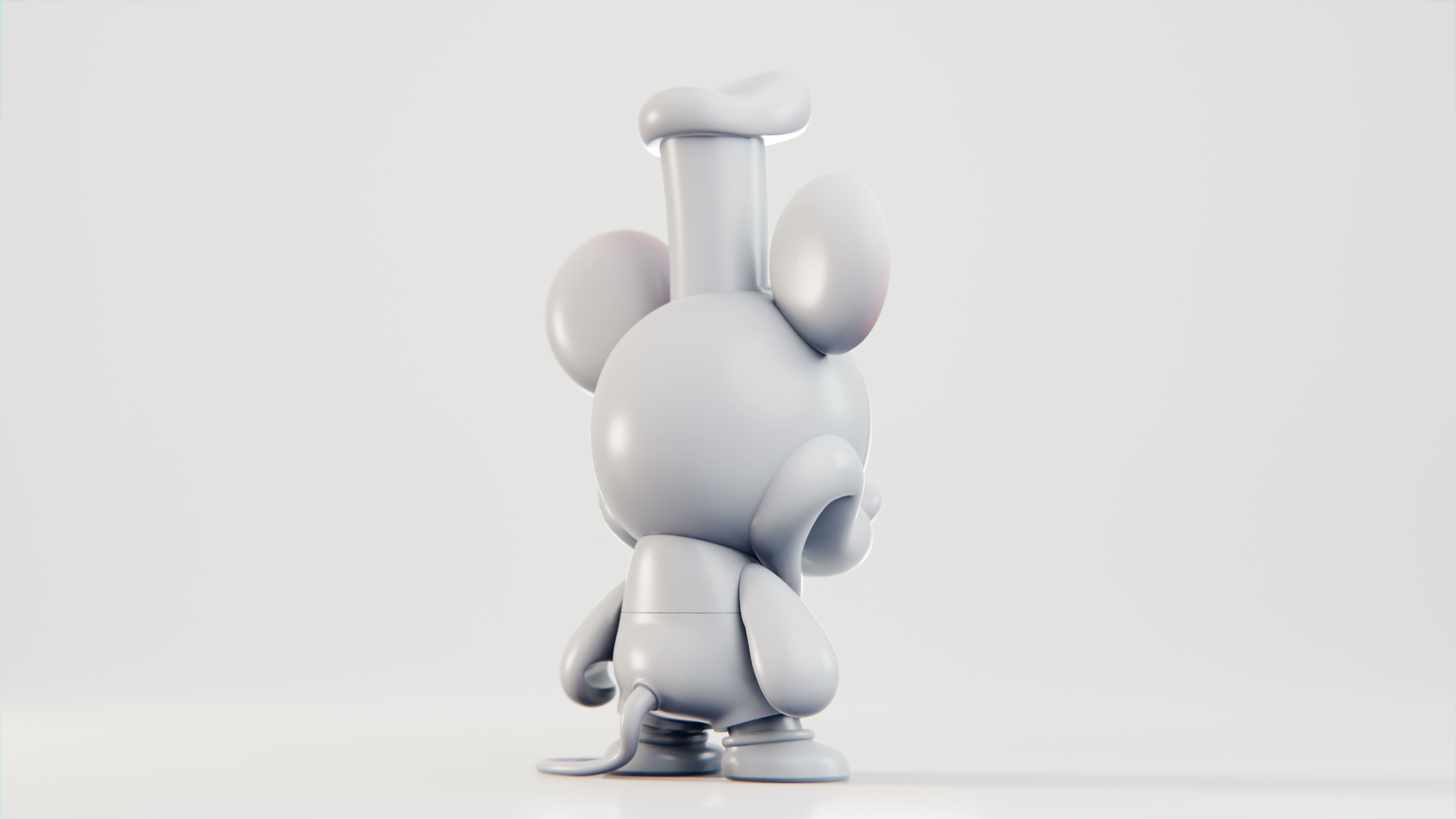Munny Solid - Mickey 1928 - Artoy Figurine 3D print model_10