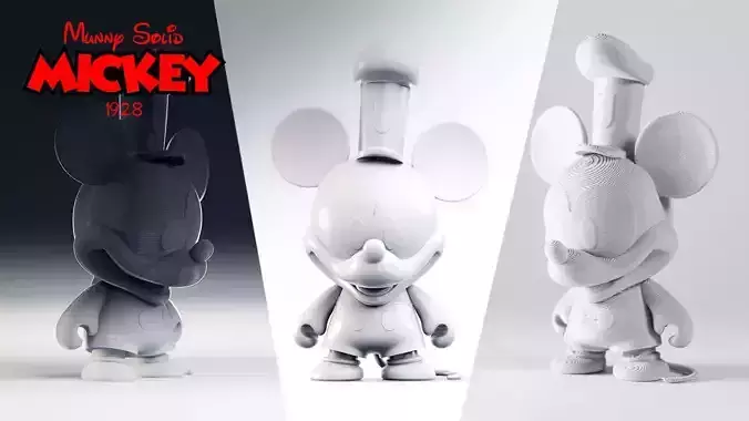 Munny Solid - Mickey 1928 - Artoy Figurine